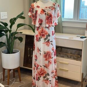 Show Me Your Mumu Floral Off-Shoulder Maxi Dress